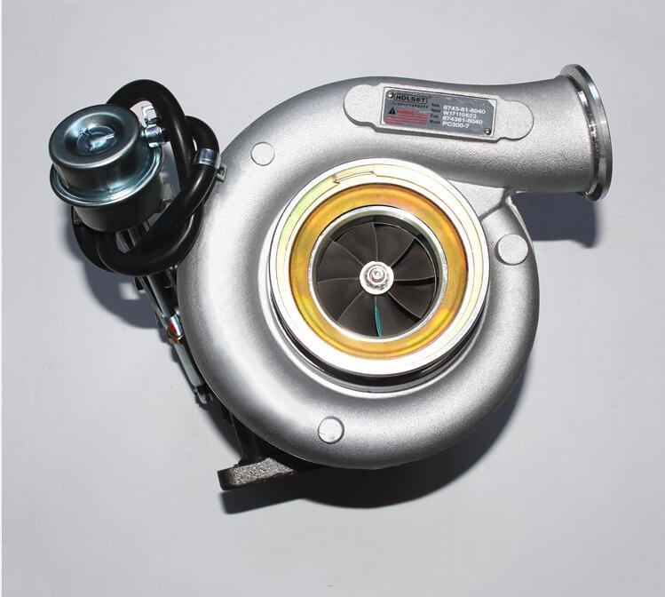 China Excavator Turbocharger For Komatsu PC300-7 6743-81-804