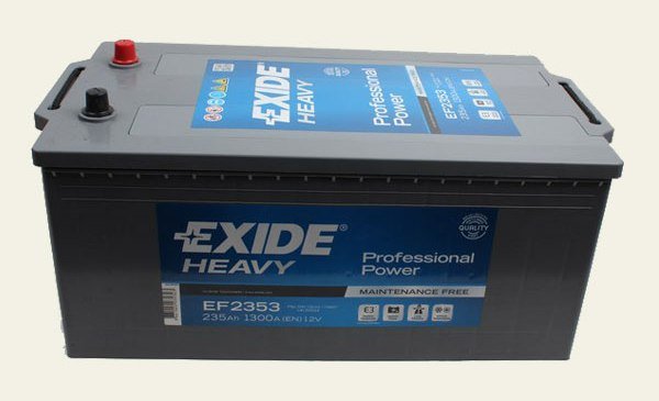 Авто аккумулятор EXIDE PROF POW 12V 235Ah 1300A 518 x 279 x 