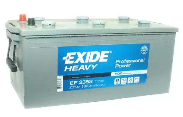 Автомобильный аккумулятор АКБ Exide (Эксайд) EF2353 235Ач о.