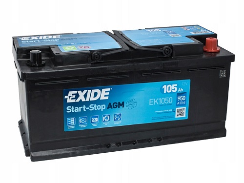 Аккумулятор Exide Start Stop AGM EK1050 купить в Екатеринбур