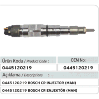 0445120219 Bosch Enjektr