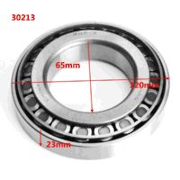 30211-30213 Tapered Roller Bearing High Precision 55/60/65mm