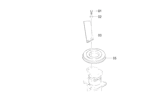 Схема запчастей Hitachi ZX260LCH-3G - 004 CENTER JOINT PARTS (UPPERSTRUCTURE) 01 UPPERSTRUCTURE