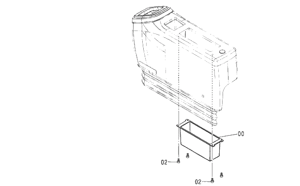 Схема запчастей Hitachi ZX240LC-3G - 070 WITHOUT RADIO PARTS 01 UPPERSTRUCTURE