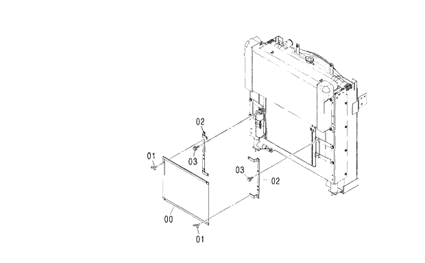 Схема запчастей Hitachi ZX240LC-3G - 093 CONDENSER NET 01 UPPERSTRUCTURE