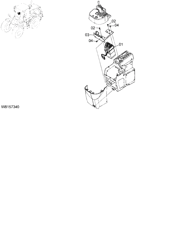 Схема запчастей Hitachi ZW180 - 158 PILOT VALVE (FOR 2-SPOOL) (2PL) (000101-004999, 005101-). 06 HYDRAULIC SYSTEM