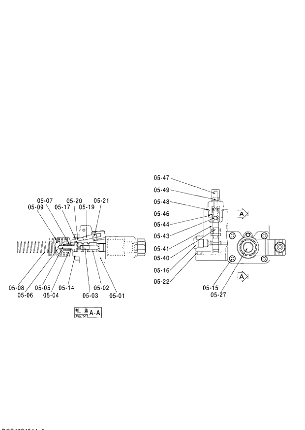 Схема запчастей Hitachi ZX140W-3 - 344 CONTROLPART ( CEB CED 005001-, CEA 050001-). 02 MOTOR