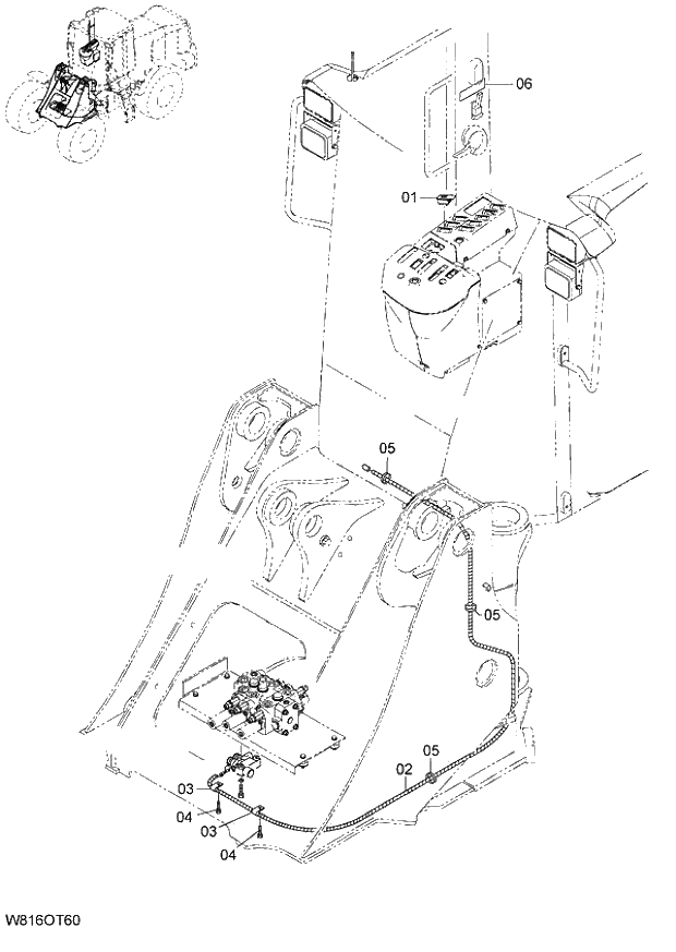 Схема запчастей Hitachi ZW220 - 248_QUICK COUPLER PARTS(3)(OTC) (000101-004999, 005101-). 07 LOADER ATTACHMENT