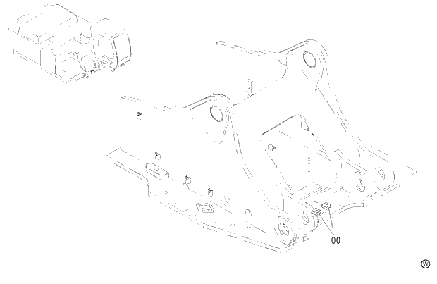 Схема запчастей Hitachi ZX450LCH - 037 HOSE RUPTURE VALVE PIPING (BOOM)(4) (450,H,MT,MTH 010001-460 050001-). 03 BACKHOE ATTACHMENTS