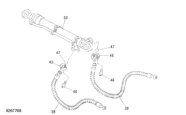 Схема запчастей Hitachi ZX470H-5G - 012 ARM PARTS (ARM 3.9m) 14 FRONT-END ATTACHMENTS