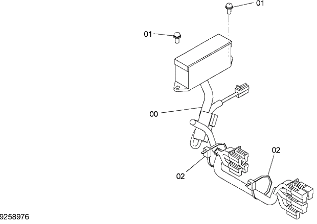 Схема запчастей Hitachi ZX280LC-5G - 023 ADD. FUSE PARTS 07 ELECTRIC SYSTEM