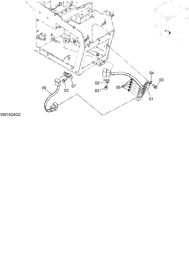 Схема запчастей Hitachi ZW180 - 133 ELECTRIC PARTS (MULTI) (MFL) (000101-004999, 005101-). 05 ELECTRICAL SYSTEM