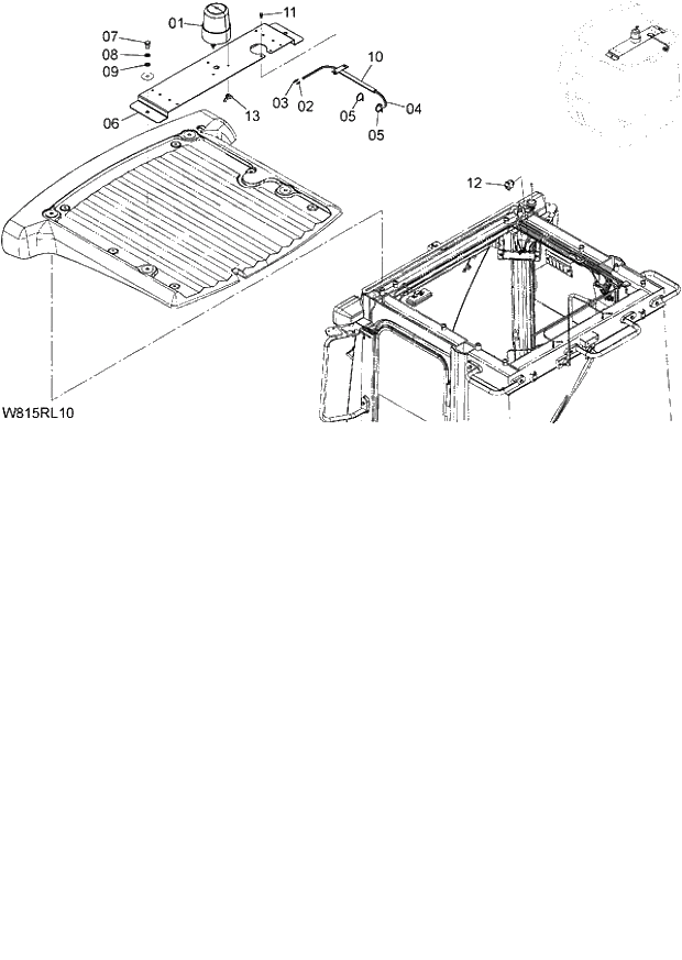 Схема запчастей Hitachi ZW180 - 151 YELLOW ROTARY BEACON (6CF,HCF) (RLY204) (005101-007999). 05 ELECTRICAL SYSTEM