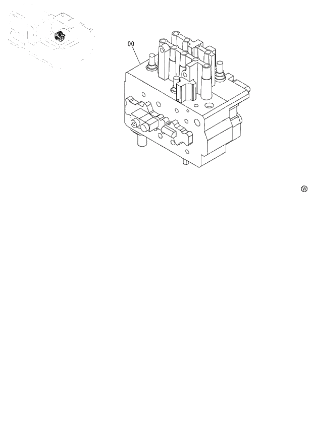 Схема запчастей Hitachi ZX130H - 060_CONTROL VALVE (060001-). 01 UPPERSTRUCTURE