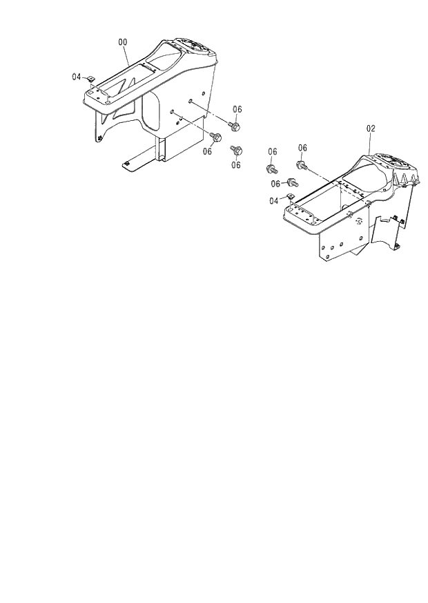 Схема запчастей Hitachi ZX130 - 078_CONSOLE (060001-). 01 UPPERSTRUCTURE