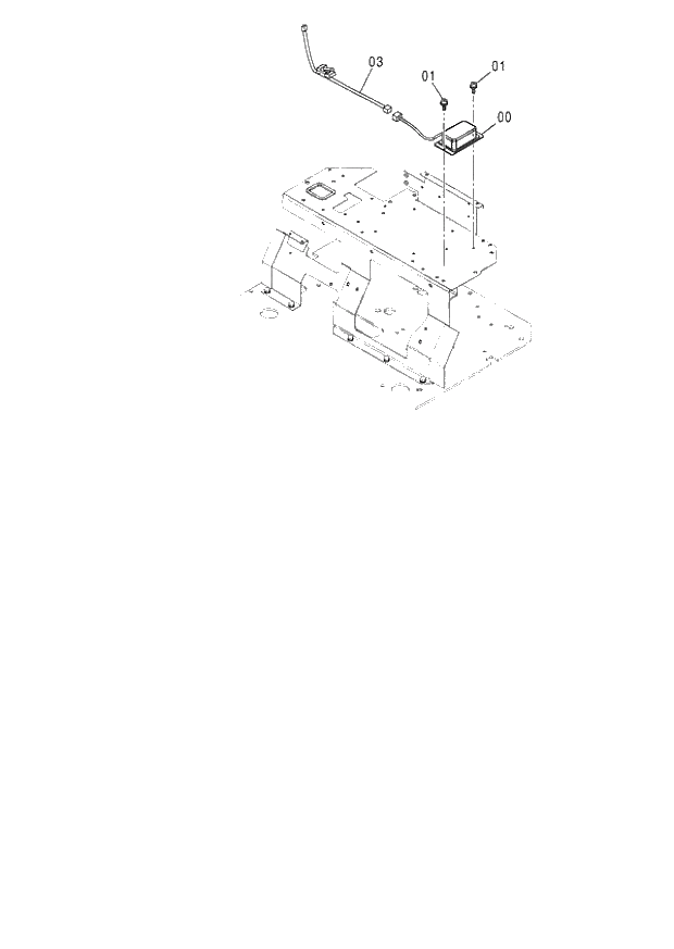 Схема запчастей Hitachi ZX130 - 135_POWER UNIT (12V) (060001-). 01 UPPERSTRUCTURE