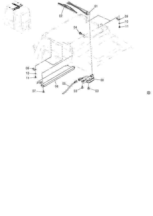 Схема запчастей Hitachi ZX120-E - 155_CAB (6)(HG Type) K (060001-). 01 UPPERSTRUCTURE