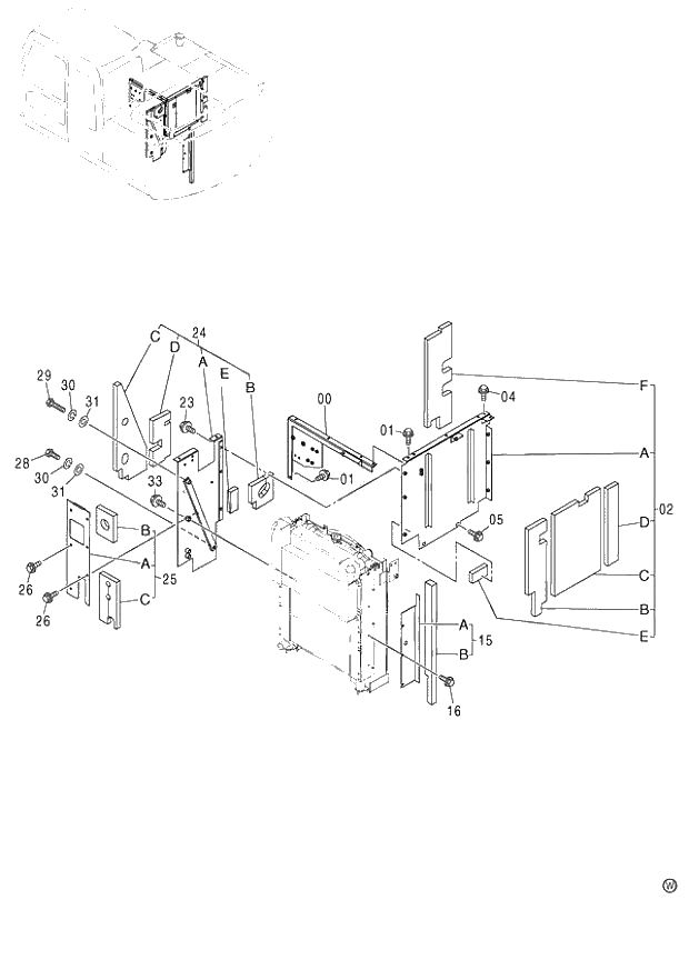 Схема запчастей Hitachi ZX130 - 193_COVER (4) 130 (060001-). 01 UPPERSTRUCTURE