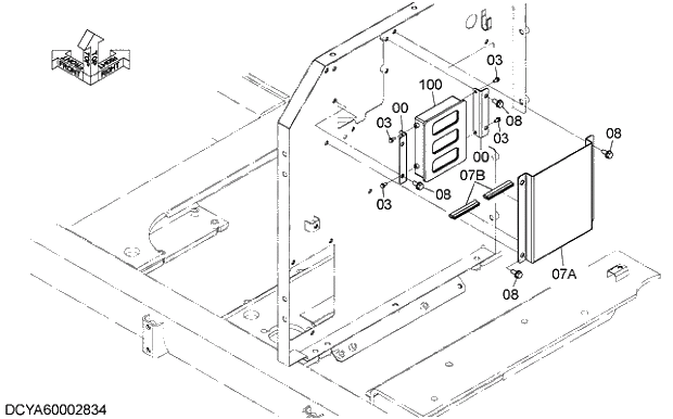 Схема запчастей Hitachi ZX470LC-5G - 010 ENGINE CONTROLLER 09 ELECTRIC SYSTEM