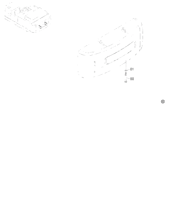 Схема запчастей Hitachi ZX450LC - 052 COUNTERWEIGHT SUPPORT (RIDE-ON TYPE) 450,H,MT,MTH (010001-). 01 UPPERSTRUCTURE