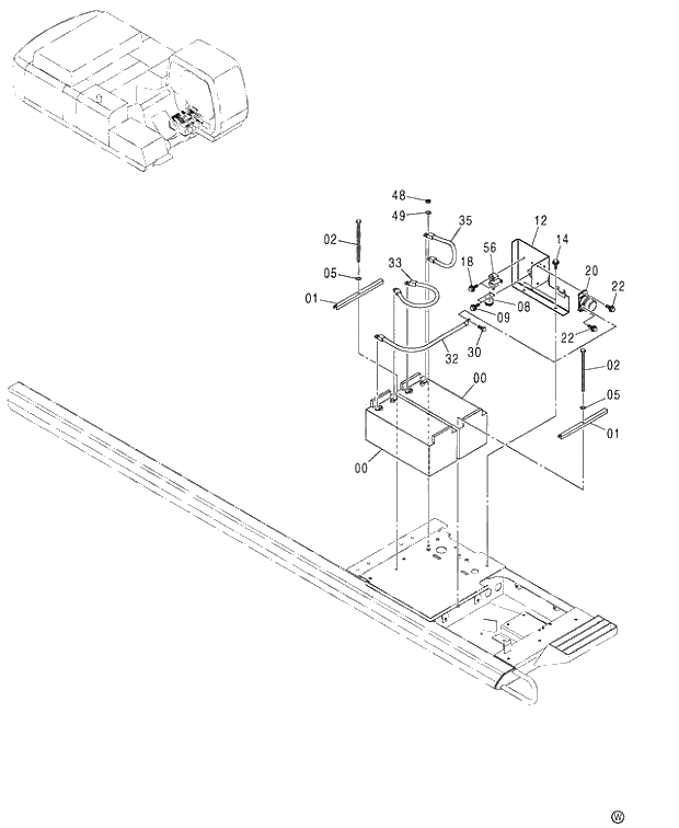 Схема запчастей Hitachi ZX450 - 082 ELECTRIC PARTS (1) 460 (050001-). 01 UPPERSTRUCTURE