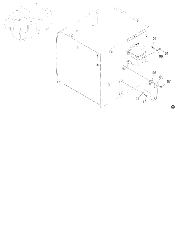Схема запчастей Hitachi ZX450H - 085 ELECTRIC PARTS (4) 450,H,MT,MTH (010001-). 01 UPPERSTRUCTURE