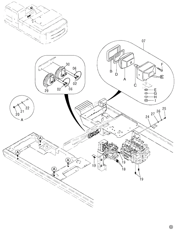 Схема запчастей Hitachi ZX450H - 088 ELECTRIC PARTS (5) 460 (050001-). 01 UPPERSTRUCTURE