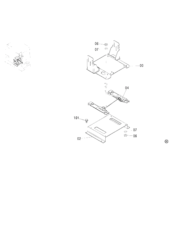 Схема запчастей Hitachi ZX450H - 189 SEAT STAND (450,H,MT,MTH DOMESTIC 010248-450,H,MT,MTH EXPORT 010001-460 050001-). 01 UPPERSTRUCTURE