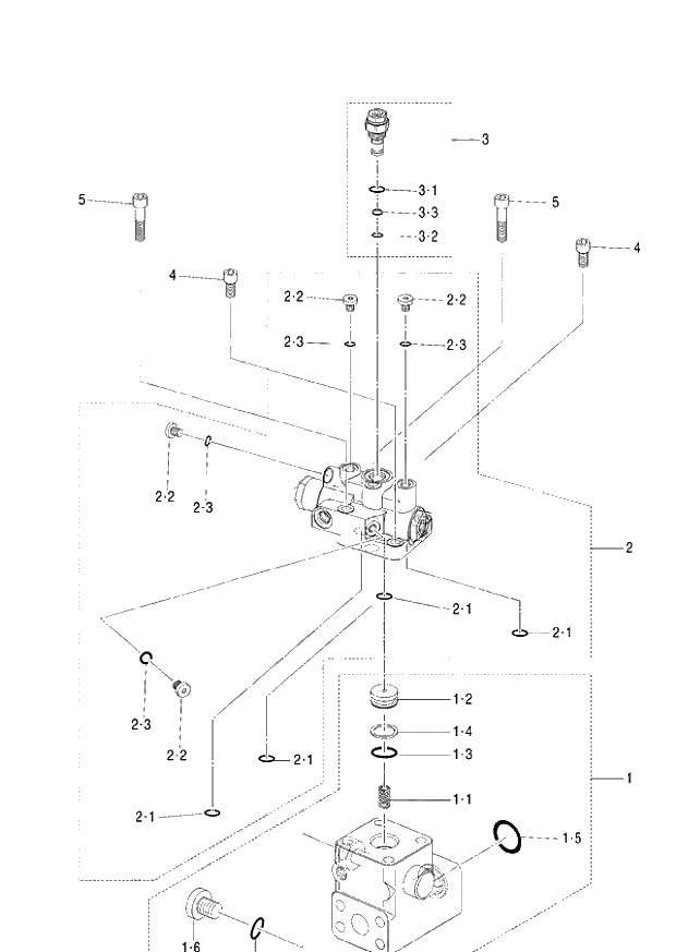 Схема запчастей Hitachi ZX140W-3 - 409 VALVE HOLDING (L)(BOOM)(MONO BOOM,2P-BOOM) ( CEB CED 002001-D08-10, CEA 020001-D08-10). 05 CYLINDER