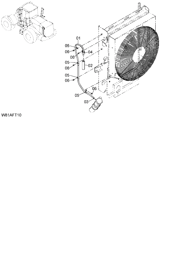 Схема запчастей Hitachi ZW250 - 017_BREATHER(FTB) (000101-004999, 005101-). 01 ENGINE