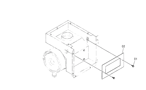 Схема запчастей Hitachi ZX350LCH-3G - 020 AIR CLEANER PARTS. 01 UPPERSTRUCTURE