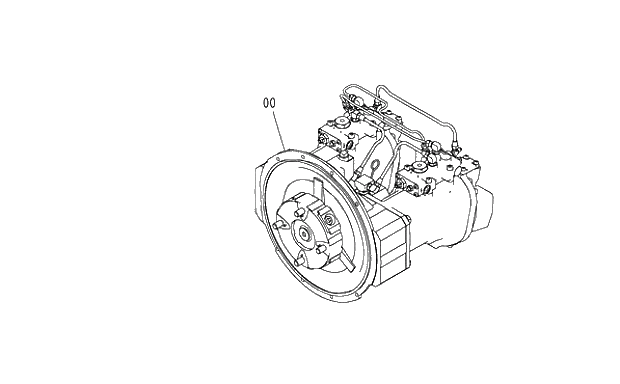 Схема запчастей Hitachi ZX350H-3G - 029 PUMP DEVICE. 01 UPPERSTRUCTURE