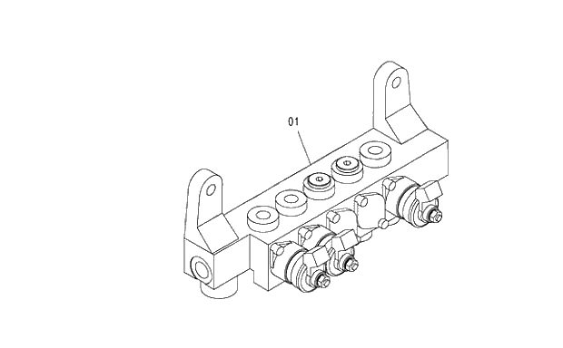 Схема запчастей Hitachi ZX350H-3G - 054 SOLENOID VALVE. 01 UPPERSTRUCTURE