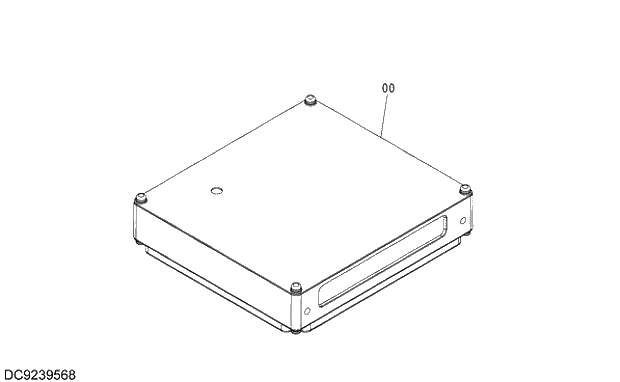 Схема запчастей Hitachi ZX350K-3G - 075 CONTROL UNIT 01 UPPERSTRUCTURE