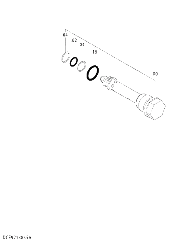 Схема запчастей Hitachi ZX280LC-5G - 007 VALVE;RELIEF 02 MOTOR