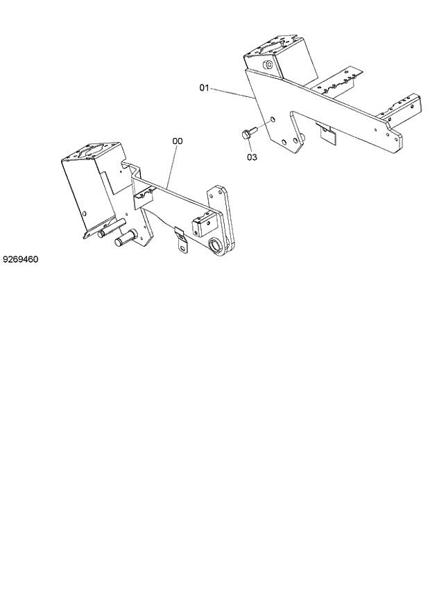 Схема запчастей Hitachi ZX140W-3 - 088 CONSOLE ( CEB CED 002001-, CEA 020001-). 01 UPPERSTRUCTURE