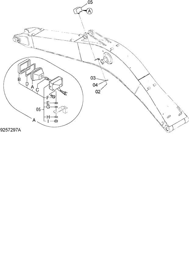 Схема запчастей Hitachi ZX140W-3 - 093 ELECTRIC PARTS (B) ( CEB 002001-). 01 UPPERSTRUCTURE