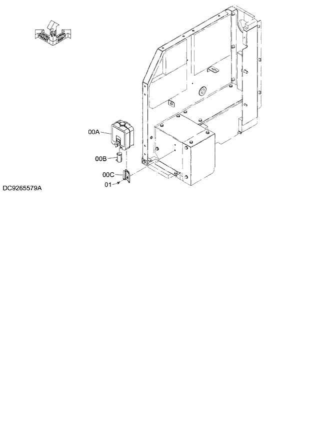 Схема запчастей Hitachi ZX140W-3 - 180 WINDOW WASHER ( CEB CED 002001-, CEA 020001-). 01 UPPERSTRUCTURE