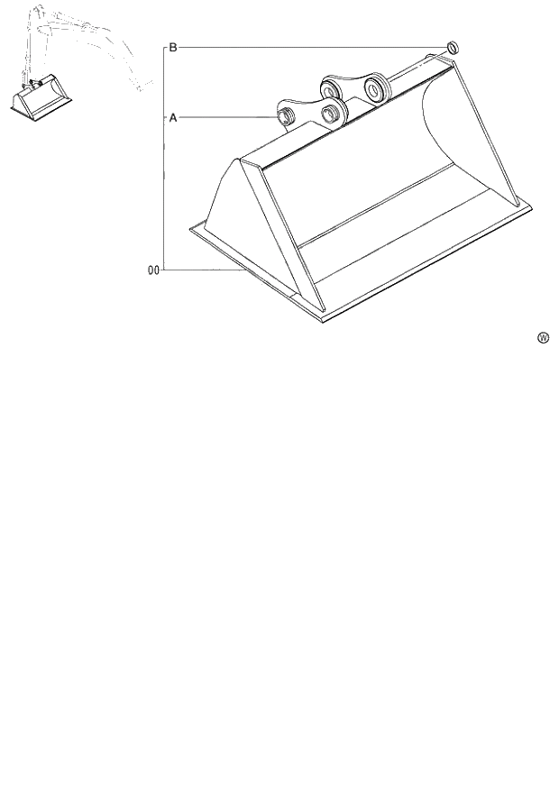 Схема запчастей Hitachi ZX130LCN - 276_SLOPE-FINISHING BLADE (060001-). 03 MONO BOOM FRONT-END ATTACHMENTS