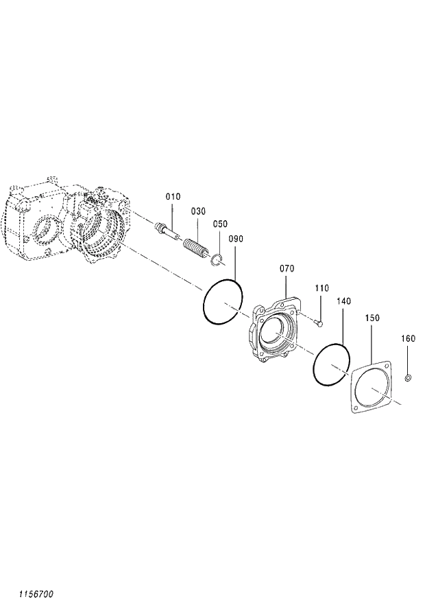 Схема запчастей Hitachi ZX140W-3 - 438 TRANSMISSION (1-8) ( CEB CED 002001-,005001- CEA 020001-,050001-). 06 POWER TRAIN