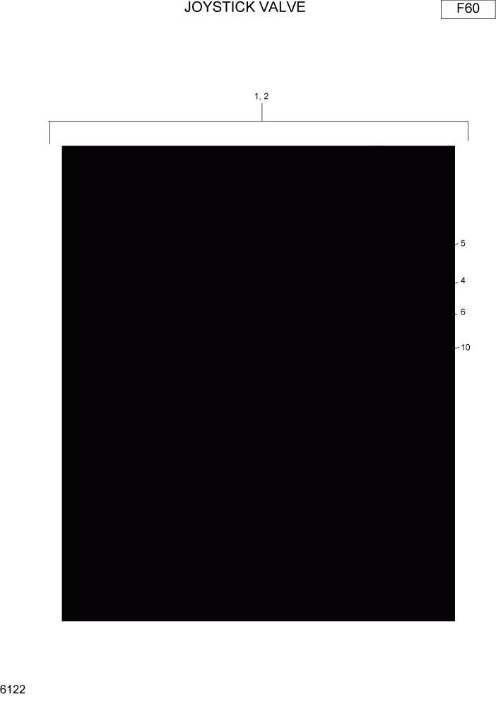 Схема запчастей Hyundai R22-7 - PAGE 6122 JOYSTICK VALVE ГИДРАВЛИЧЕСКИЕ КОМПОНЕНТЫ