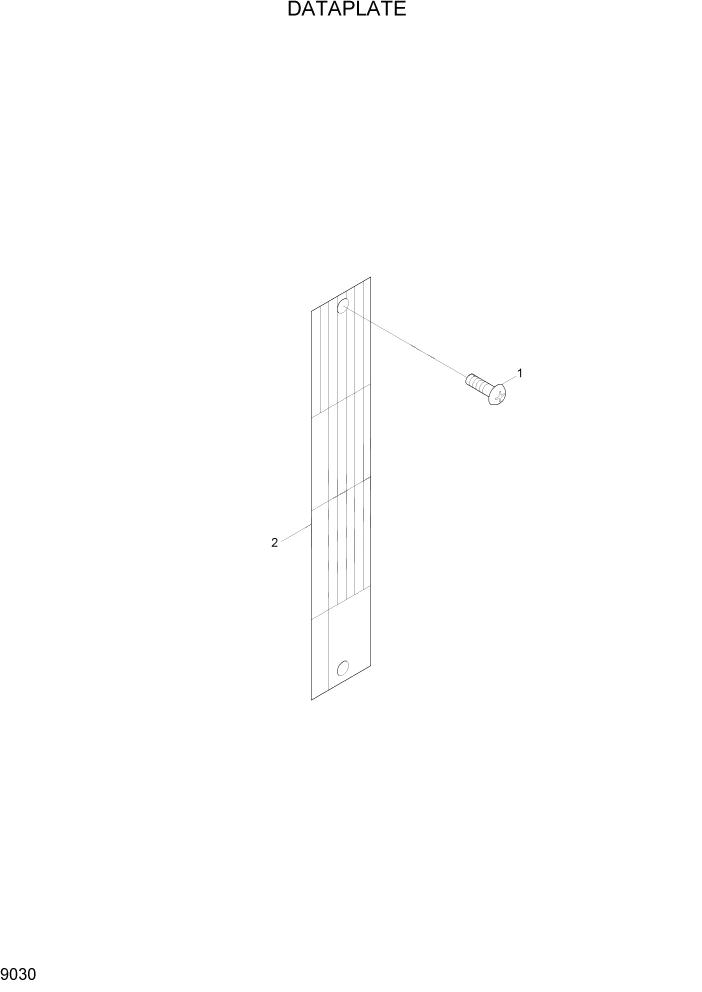 Схема запчастей Hyundai R360LC7A - PAGE 9030 DATAPLATE ДВИГАТЕЛЬ БАЗА