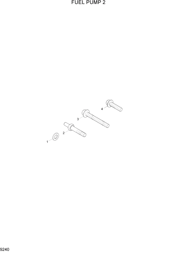 Схема запчастей Hyundai R800LC7A - PAGE 9240 FUEL PUMP 2 ДВИГАТЕЛЬ БАЗА