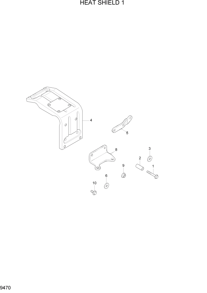 Схема запчастей Hyundai HL730-7A - PAGE 9470 ENGINE COOLANT VENT ДВИГАТЕЛЬ БАЗА