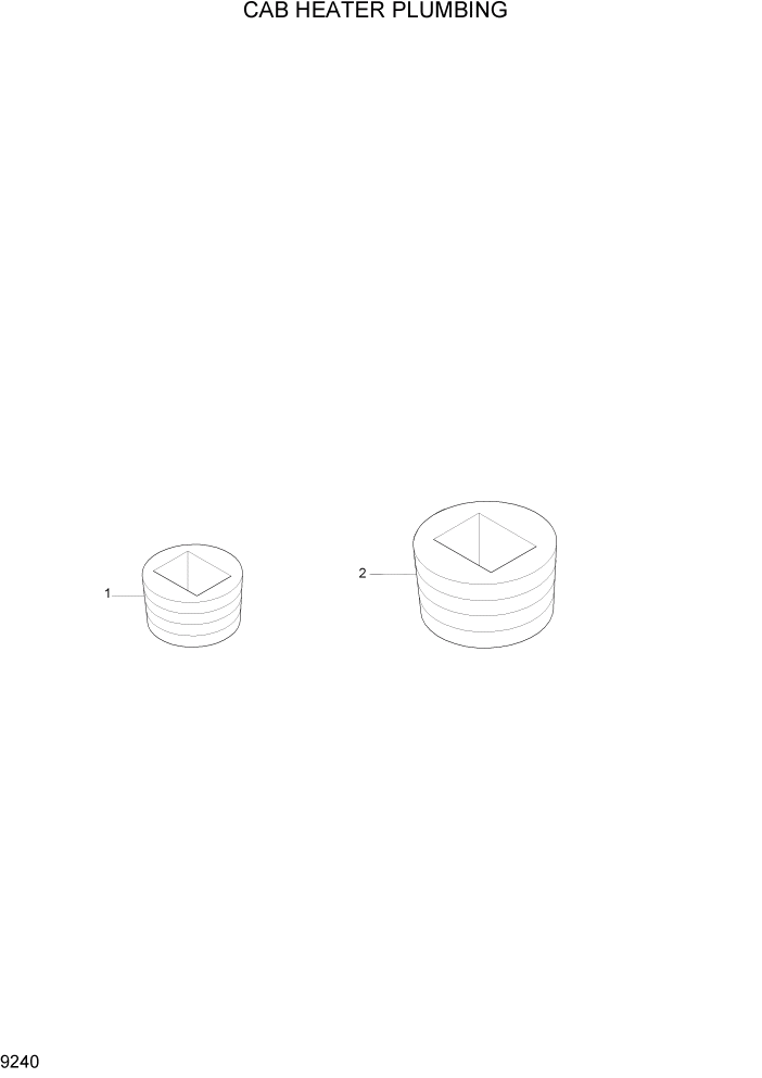 Схема запчастей Hyundai HL730TM7A - PAGE 9240 CAB HEATER PLUMBING ДВИГАТЕЛЬ БАЗА
