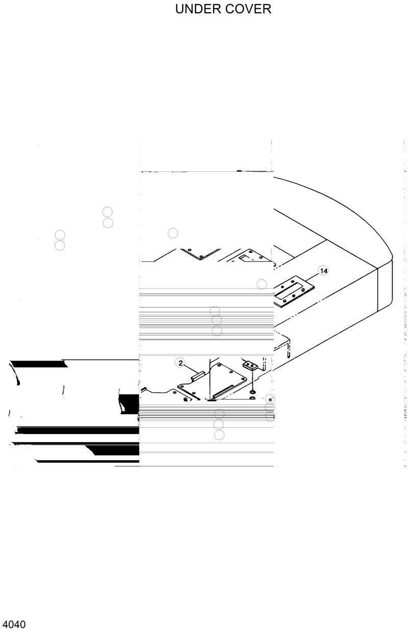 Схема запчастей Hyundai R130LC - UNDER COVER 