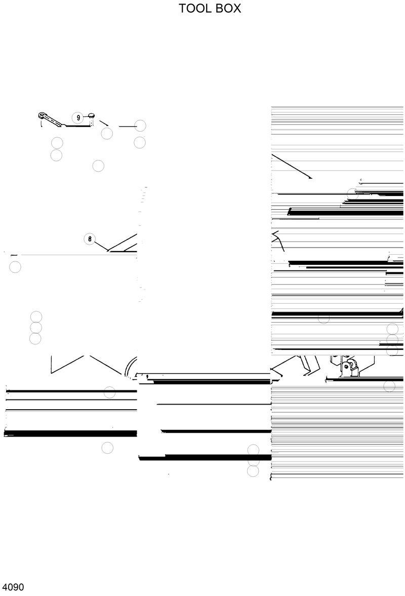 Схема запчастей Hyundai R130LC - TOOL BOX 