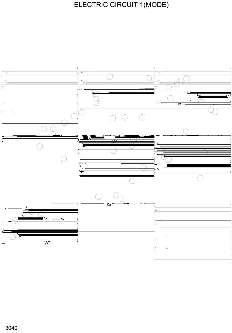 Схема запчастей Hyundai R200LC - ELECTRIC CIRCUIT 1(MODE) 