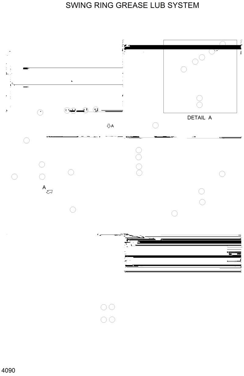 Схема запчастей Hyundai R200LC - SWING RING GREASE LUB SYSTEM 