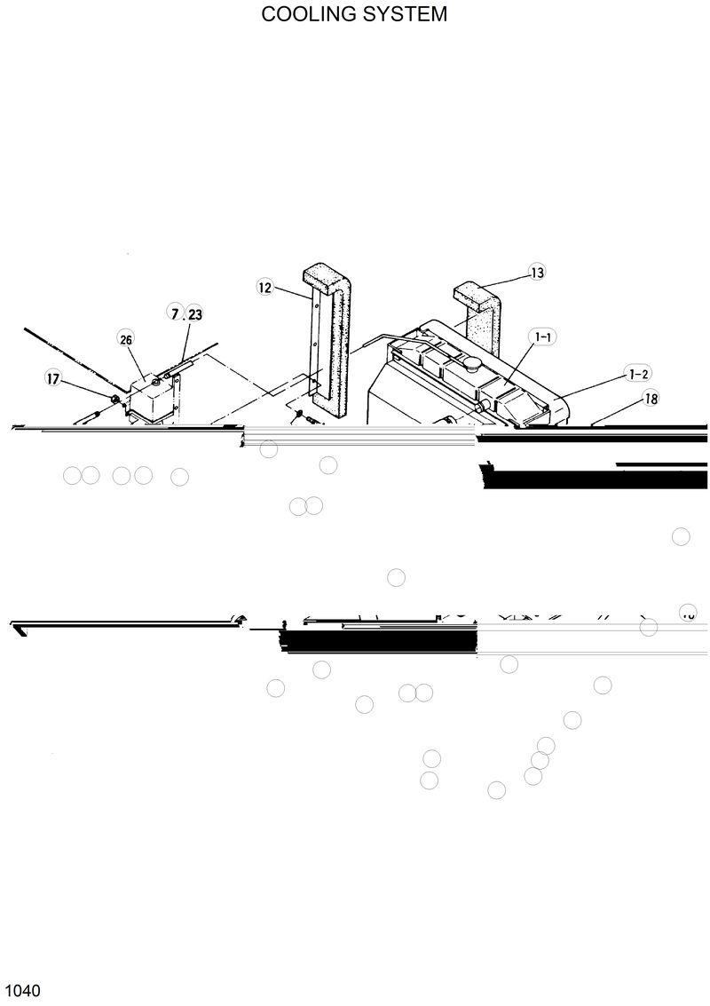 Схема запчастей Hyundai R280LC - COOLING SYSTEM 